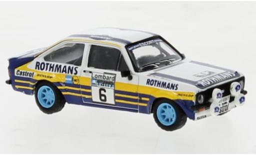 Ford Escort 1/87 Brekina RS 1800 No.6 Rallye RAC Lombard 1979 1:87 miniature
