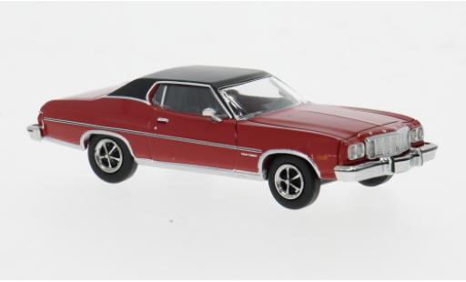 Ford Gran Torino 1/87 Brekina rouge/noire 1976 1:87 miniature