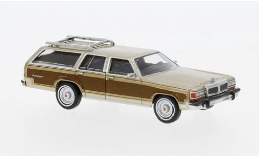 Ford LTD 1/87 Brekina Country Squire gold 1979 1:87 miniature