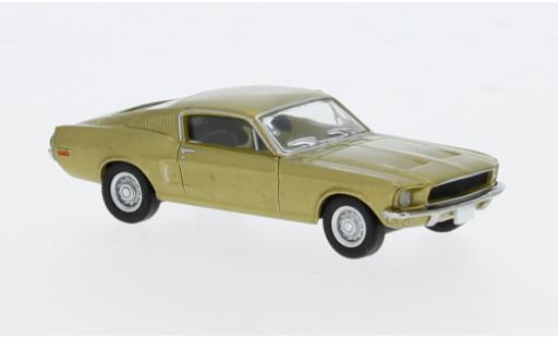 Ford Mustang 1/87 Brekina GT 350 Fastback gold 1968 1:87 miniature