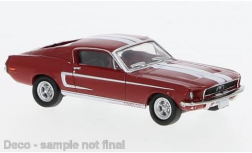 Ford Mustang 1/87 Brekina GT 350 Fastback rouge/blanche 1968 1:87 miniature