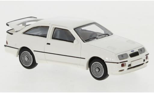 Ford Sierra 1/87 Brekina RS 500 Cosworth blanche 1986 miniature