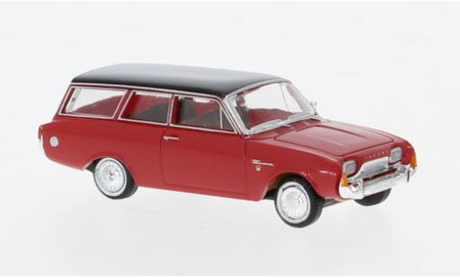 Miniature Ford Taunus 1/87 Brekina P3 Turnier rouge/noire 1964 1:87 Ford Taunus 1/87 Brekina P3 Turnier rouge/noire 1964 1:87 miniature