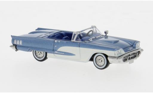 Miniature Ford Thunderbird 1/87 Brekina Cabriolet metallise bleue/blanche 1960 1:87 Ford Thunderbird 1/87 Brekina Cabriolet metallise bleue/blanche 1960 1:87 miniature