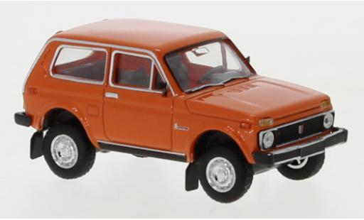 Miniature Lada Niva 1/87 Brekina orange 1976 Lada Niva 1/87 Brekina orange 1976 miniature