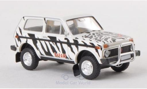 Miniature Lada Niva 1/87 Brekina noire/blanche Safari Lada Niva 1/87 Brekina noire/blanche Safari miniature
