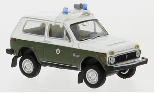 Miniature Lada Niva 1/87 Brekina Volkspolizei 1976 2. Version Lada Niva 1/87 Brekina Volkspolizei 1976 2. Version miniature