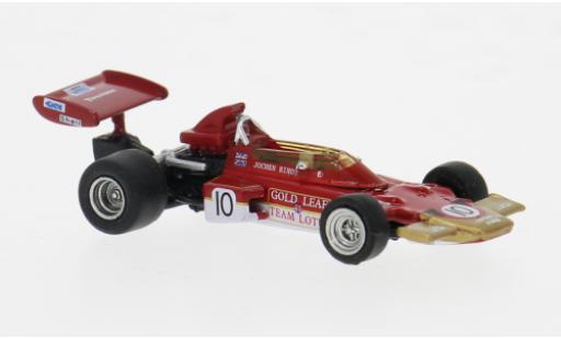 Miniature Lotus 72 1/87 Brekina D No.10 Gold Leaf Formel 1 GP Holland 1970 1:87 Lotus 72 1/87 Brekina D No.10 Gold Leaf Formel 1 GP Holland 1970 1:87 miniature
