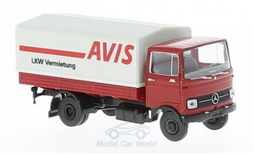 Mercedes LP 608 1/87 Brekina Avis Pritsche mit Plane miniature