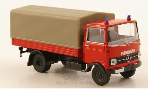 Mercedes LP 608 1/87 Brekina Feuerwehr PP-LKW miniature