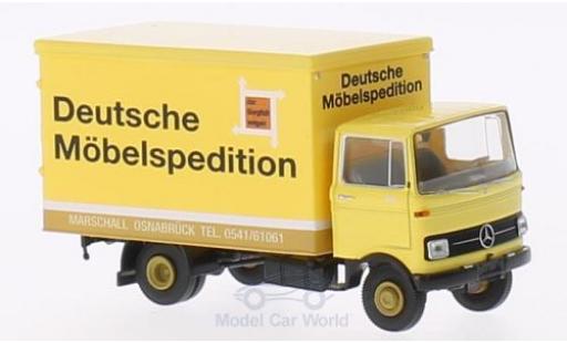 Mercedes LP 608 1/87 Brekina Koffer DMS/Marschall miniature