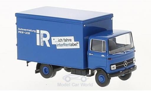 Mercedes LP 608 1/87 Brekina Koffer InterRent-Autovermietung miniature