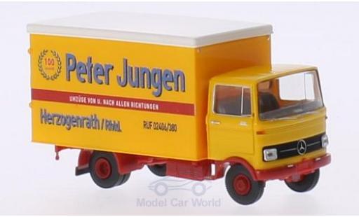 Mercedes LP 608 1/87 Brekina Koffer Peter Jungen Herzogenrath miniature