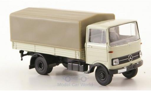 Miniature Mercedes LP 608 1/87 Brekina PP-LKW grise Mercedes LP 608 1/87 Brekina PP-LKW grise miniature
