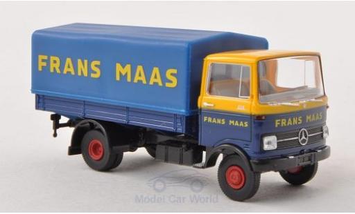 Miniature Mercedes LP 608 1/87 Brekina Pritsche Frans Maas (NL) Mercedes LP 608 1/87 Brekina Pritsche Frans Maas (NL) miniature