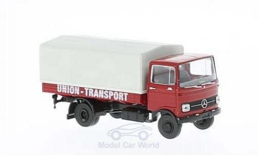 Mercedes LP 608 1/87 Brekina Union Transport Pritsche-Plane miniature
