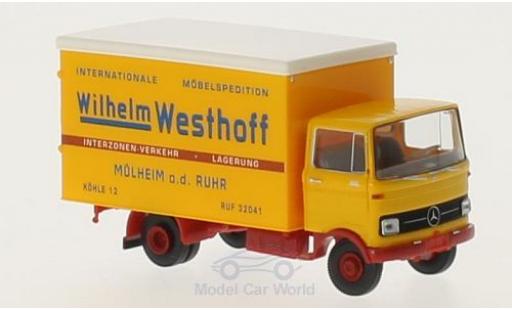 Mercedes LP 608 1/87 Brekina Wilhelm Westhoff Koffer miniature