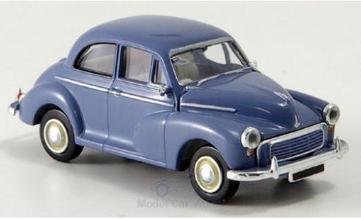 Miniature Morris Minor 1/87 Brekina bleue RHD Morris Minor 1/87 Brekina bleue RHD miniature