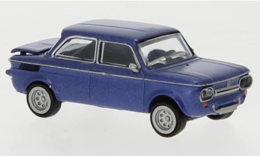 Miniature NSU TTS 1/87 Brekina metallise bleue 1966 NSU TTS 1/87 Brekina metallise bleue 1966 miniature