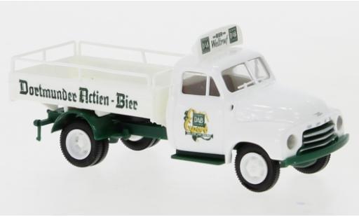 Miniature Opel Blitz 1/87 Brekina Bierpritsche Dortmunder Actien-Bier 1952 Opel Blitz 1/87 Brekina Bierpritsche Dortmunder Actien-Bier 1952 miniature