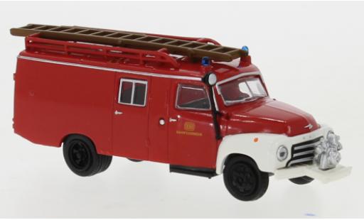 Miniature Opel Blitz 1/87 Brekina LF 8 DB Bahnfeuerwehr 1952 Opel Blitz 1/87 Brekina LF 8 DB Bahnfeuerwehr 1952 miniature