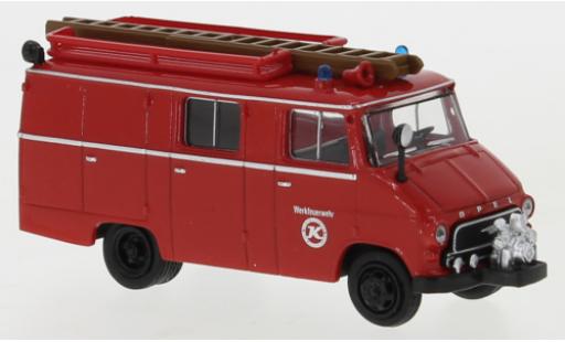 Miniature Opel Blitz 1/87 Brekina LF 8 Werkfeuerwehr Kässbohrer 1959 Opel Blitz 1/87 Brekina LF 8 Werkfeuerwehr Kässbohrer 1959 miniature