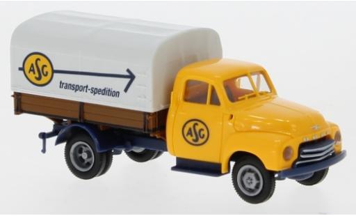Miniature Opel Blitz 1/87 Brekina PP ASG 1952 Opel Blitz 1/87 Brekina PP ASG 1952 miniature