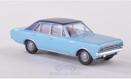 Miniature Opel Rekord 1/87 Brekina C bleue/bleue Opel Rekord 1/87 Brekina C bleue/bleue miniature