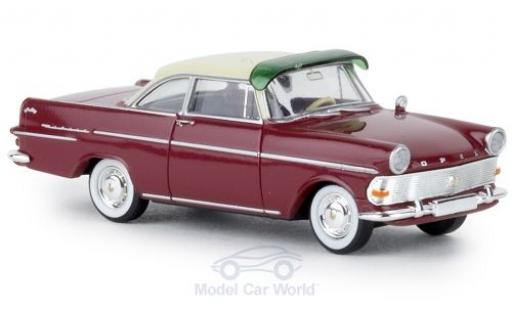 Miniature Opel Rekord 1/87 Brekina P2 Coupe rouge/beige TD Opel Rekord 1/87 Brekina P2 Coupe rouge/beige TD miniature