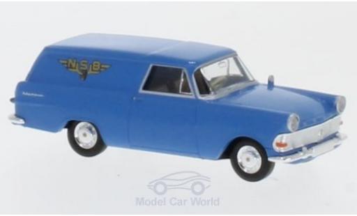 Miniature Opel Rekord 1/87 Brekina P2 Van NSB (N) Opel Rekord 1/87 Brekina P2 Van NSB (N) miniature