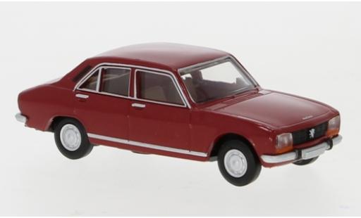 Miniature Peugeot 504 1/87 Brekina rouge 1961 Peugeot 504 1/87 Brekina rouge 1961 miniature