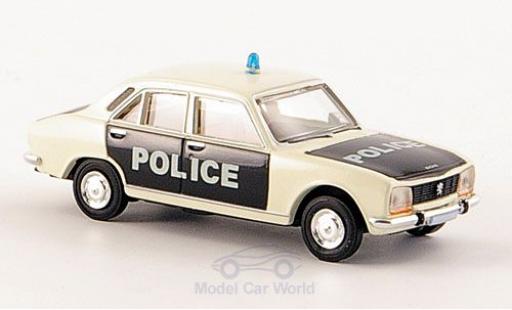 Miniature Peugeot 504 1/87 Brekina Limousine Police Polizei (F) Peugeot 504 1/87 Brekina Limousine Police Polizei (F) miniature