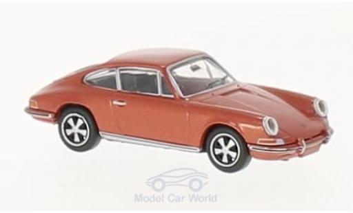 Porsche 911 SC 1/87 Brekina metallise rose miniature