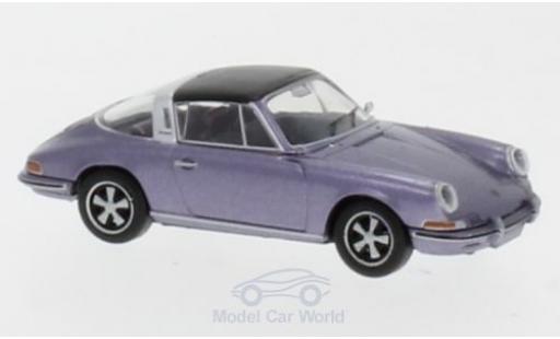 Porsche 911 Targa 1/87 Brekina Targa metallise violetteee miniature