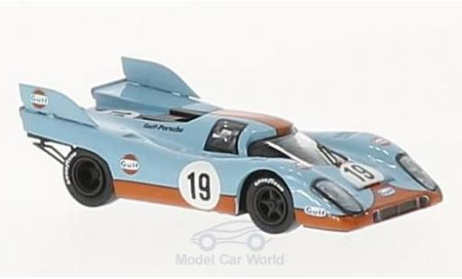 Miniature Porsche 917 1971 1/87 Brekina K No.19 Gulf Team Gulf 24h Le Mans 1971 H.Müller/R.Attwood Porsche 917 1971 1/87 Brekina K No.19 Gulf Team Gulf 24h Le Mans 1971 H.Müller/R.Attwood miniature