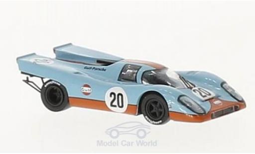 Porsche 917 1970 1/87 Brekina K No.20 Gulf Team John Wyer Gulf 24h Le Mans 1970 J.Siffert/B.Redman miniature