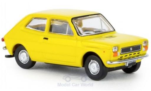 Miniature Fiat 127 1/87 Brekina jaune 1971 Fiat 127 1/87 Brekina jaune 1971 miniature