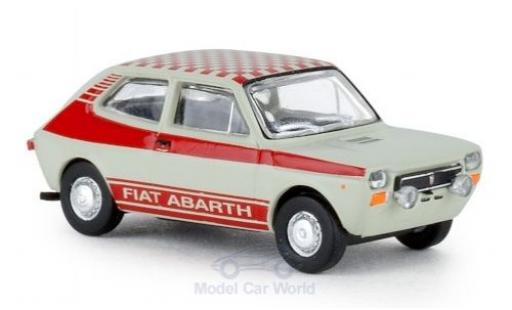 Miniature Fiat 127 1/87 Brekina grise Abarth 1971 Fiat 127 1/87 Brekina grise Abarth 1971 miniature