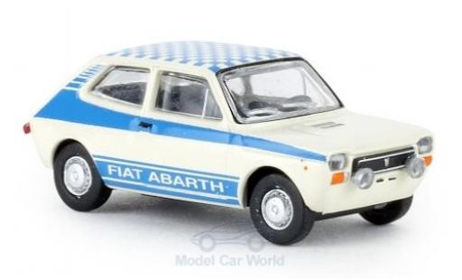 Miniature Fiat 127 1/87 Brekina blanche Abarth 1971 Fiat 127 1/87 Brekina blanche Abarth 1971 miniature