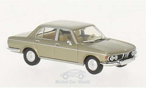 Miniature Bmw 3.0 S 1/87 Brekina Si metallise beige Bmw 3.0 S 1/87 Brekina Si metallise beige miniature