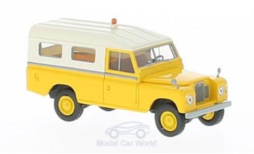 Miniature Land Rover 109 1/18 Brekina jaune Land Rover 109 1/18 Brekina jaune miniature