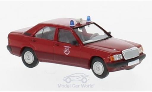 Mercedes 190 E 1/87 Brekina E Feuerwehr Parchimer Land miniature