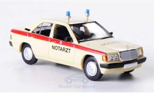 Mercedes 190 E 1/87 Brekina E (W201) Notarzt miniature