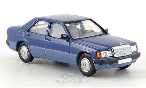 Mercedes 190 E 1/87 Brekina E (W201) bleue 1988 miniature