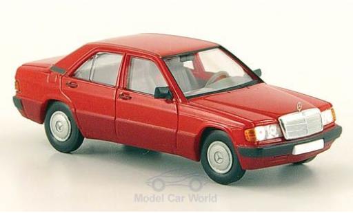 Mercedes 190 E 1/87 Brekina E (W201) rouge 1988 miniature