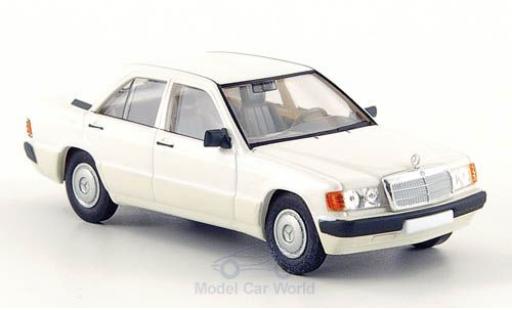 Mercedes 190 E 1/87 Brekina E (W201) blanche 1988 miniature