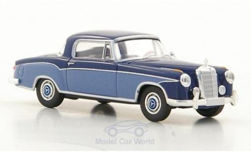 Miniature Mercedes 220 1/87 Brekina S Coupe (W180 II) bleue/bleue Mercedes 220 1/87 Brekina S Coupe (W180 II) bleue/bleue miniature