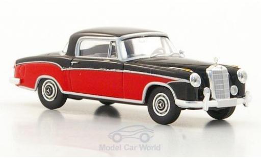 Miniature Mercedes 220 1/87 Brekina S Coupe (W180 II) noire/rouge Mercedes 220 1/87 Brekina S Coupe (W180 II) noire/rouge miniature