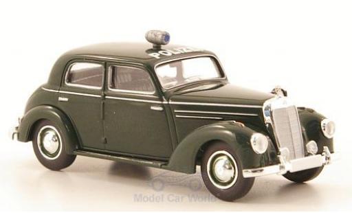 Miniature Mercedes 220 1/87 Brekina (W187) verte Polizei (D) Mercedes 220 1/87 Brekina (W187) verte Polizei (D) miniature
