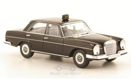 Miniature Mercedes 280 1/87 Brekina SE (W108) noire Taxi Mercedes 280 1/87 Brekina SE (W108) noire Taxi miniature